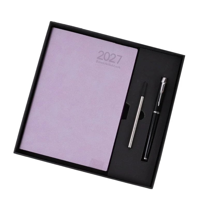 2027 Minimalist Daily Planner Notebook