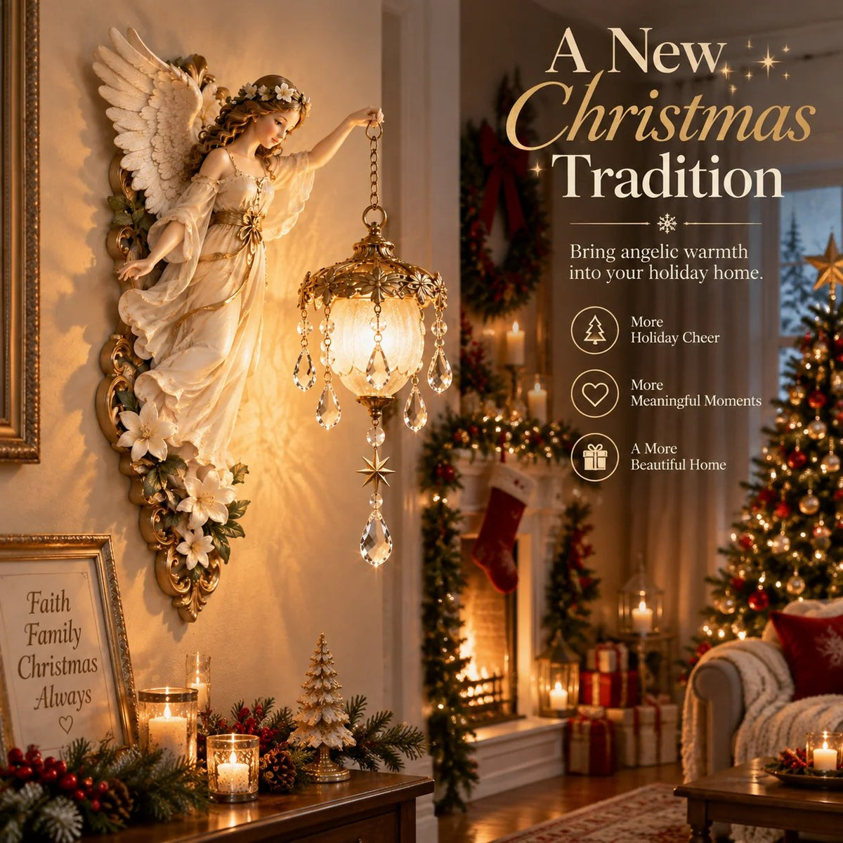 🔥Guardian Angel Crystal Light - A Guardian Angel For Your Home