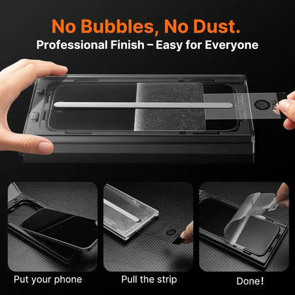 ⏰HD/Anti-Peeping Tempered Glass Screen Protector