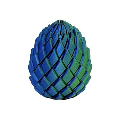 3D Printed Twisted Dragon Egg – Sensory Fidget & Stress Relief Toy