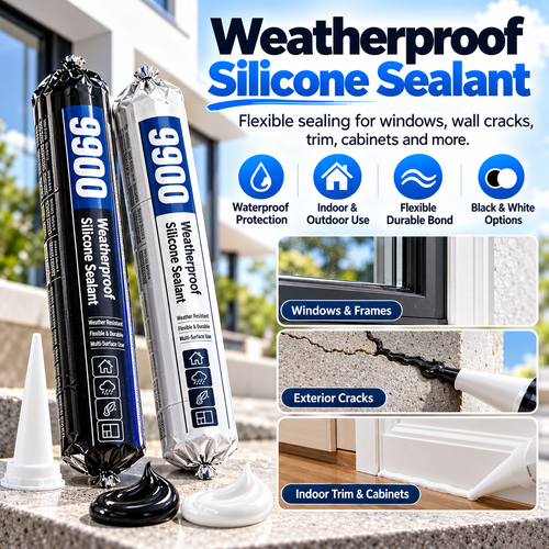 🏠💧 9900 Waterproof Leak Repair Sealant - Quick Roof & Crack Fix 🛠️ Multi-Surface Waterproof Sealing Paste