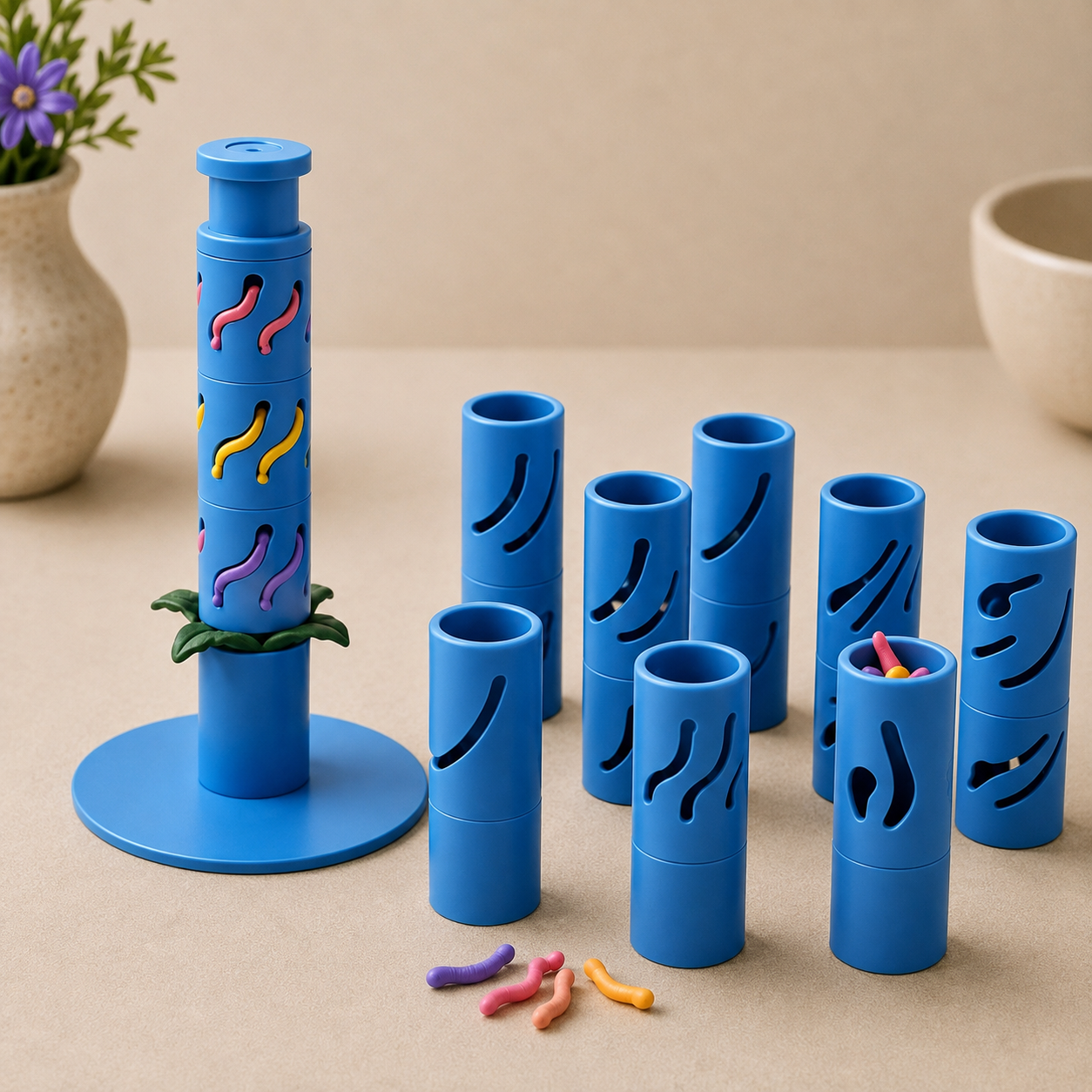 🎉Modular Clay Bloom Maker with 9 Shaping Sleeves