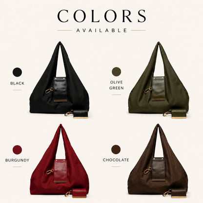 Transformable Keychain Tote – From Charm to Full-Size Bag in Seconds