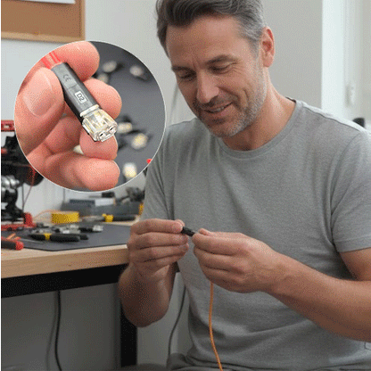Wire Nut Killer: Plainlygoods™ Double-Wire Push-In Connector