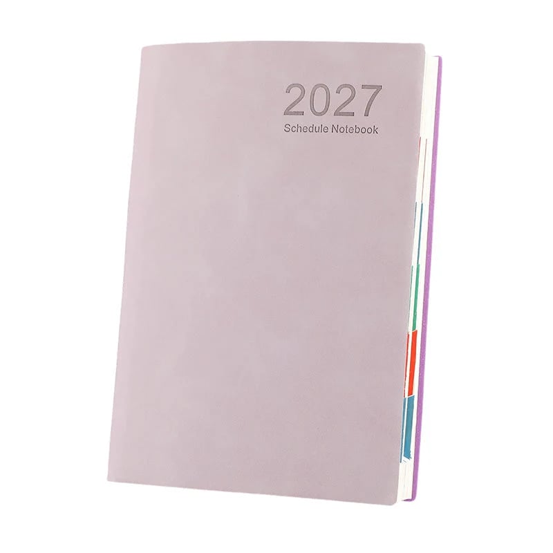 2027 Minimalist Daily Planner Notebook