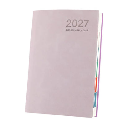 2027 Minimalist Daily Planner Notebook