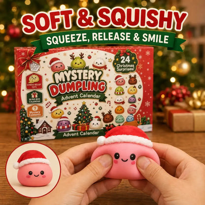 2026 Christmas Advent Calendar Gift for Kids – 24 Days of Squishy Surprises