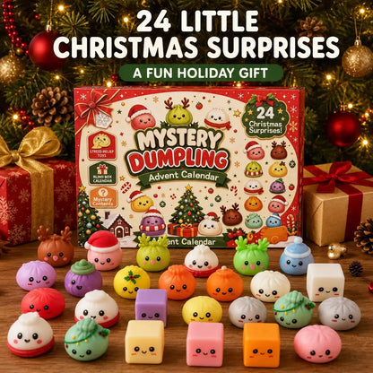 2026 Christmas Advent Calendar Gift for Kids – 24 Days of Squishy Surprises