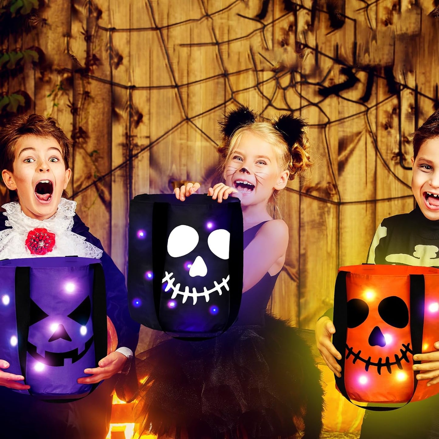 🔥LAST DAY 49% OFF - 🎃 Halloween Candy Bucket Set