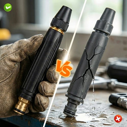 Heavy Duty Adjustable Twist Hose Nozzle Jet Sweeper Nozzle