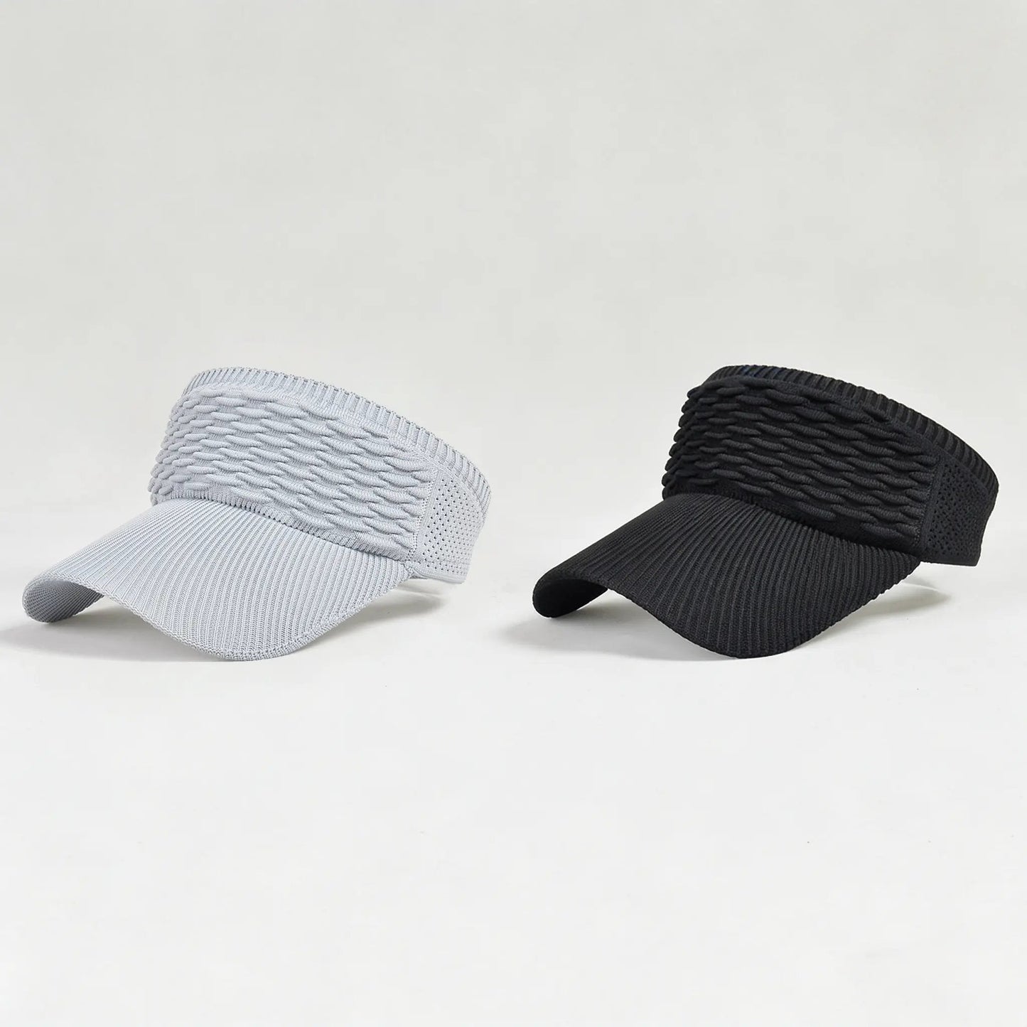 Women’s Open-Top Breathable UV-Protection High-Ponytail Sun Visor