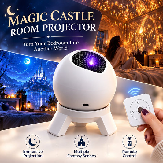 🔮✨ Magic Castle Immersive Room Projector — Turn Your Bedroom Into Another World