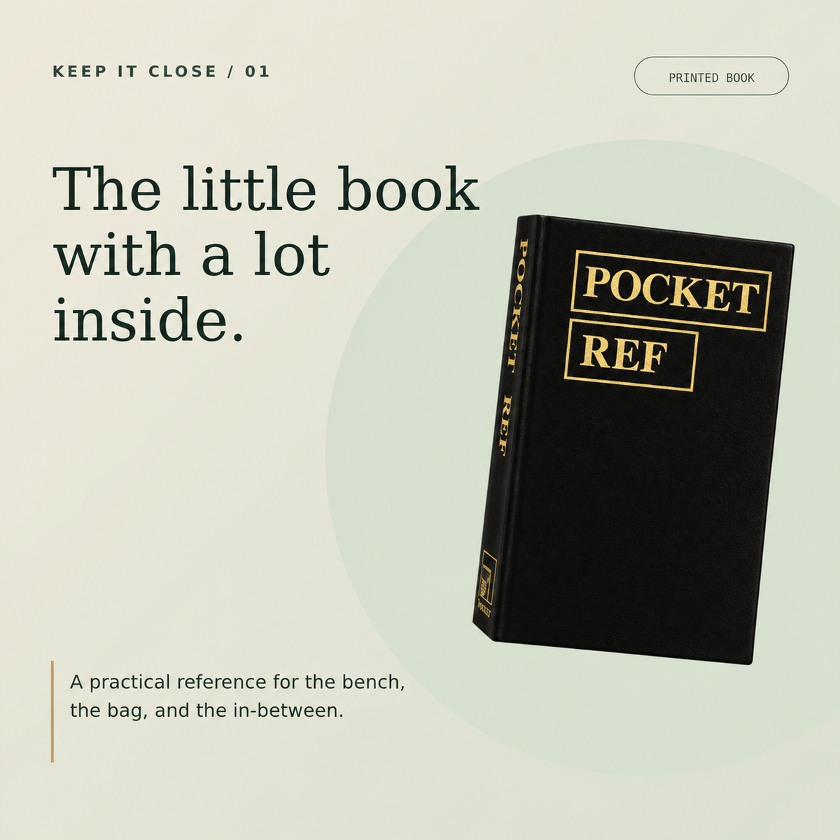 Pocket Ref 4th Edition | 150-Page Portable Reference Book
