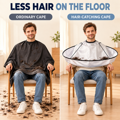 👩‍❤️‍👨Cut Hair at Home—Without Leaving a Mess Behind