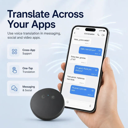 🌍 AI Pocket Translator – Real-Time Two-Way Voice Translation in 165+ Languages