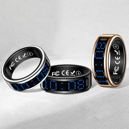 Smart Health Ring – 24/7 Heart Rate, Sleep & Activity Tracking | Sleek, Lightweight & IP68 Waterproof