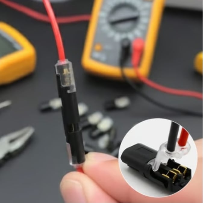 Wire Nut Killer: Plainlygoods™ Double-Wire Push-In Connector