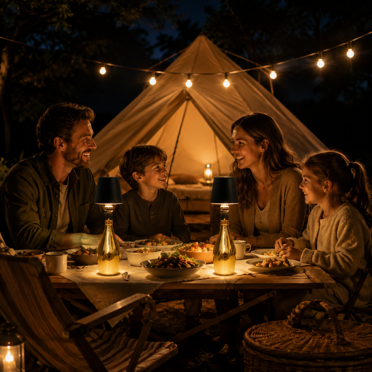 🍷 Turn Any Empty Wine Bottle into a Warm Glowing Lamp – Rechargeable Ambiance Light with 3 Color Modes & Touch Dimming