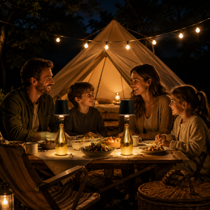 🍷 Turn Any Empty Wine Bottle into a Warm Glowing Lamp – Rechargeable Ambiance Light with 3 Color Modes & Touch Dimming