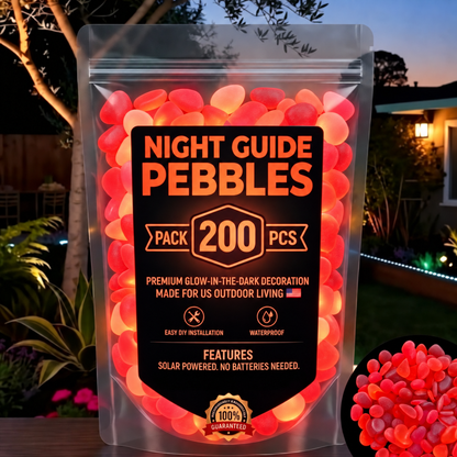 ✨Glow-in-the-Dark Garden Pebbles | Colorful Outdoor Decor