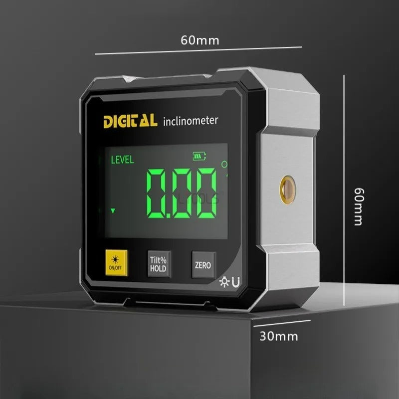 🎯 Digital Laser Angle Finder with Magnetic Base – Get It Straight the First Time