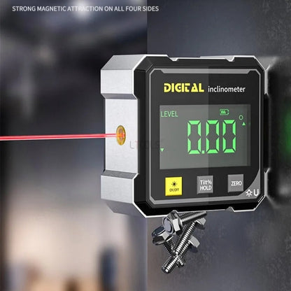 🎯 Digital Laser Angle Finder with Magnetic Base – Get It Straight the First Time