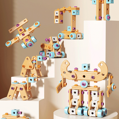 🧰 50% OFF🧩 Children's tool kit, fun DIY, develops children's practical skills🎪🔩
