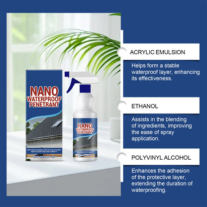 Waterproof Sealing Spray for Roofs & Walls