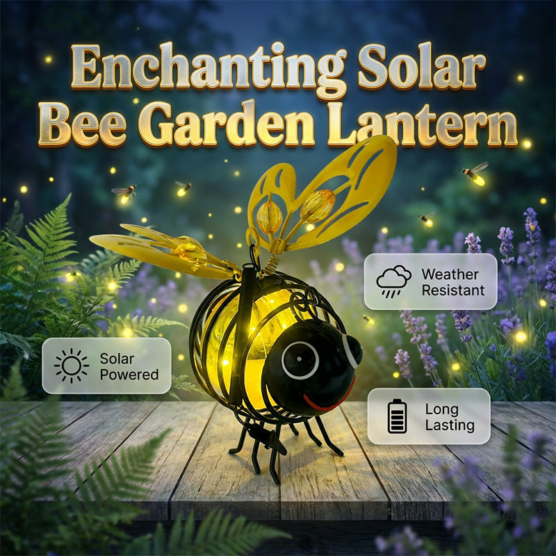 🐝 Solar Bee Garden Light  Turn Your Garden Into a Magical Glow ✨