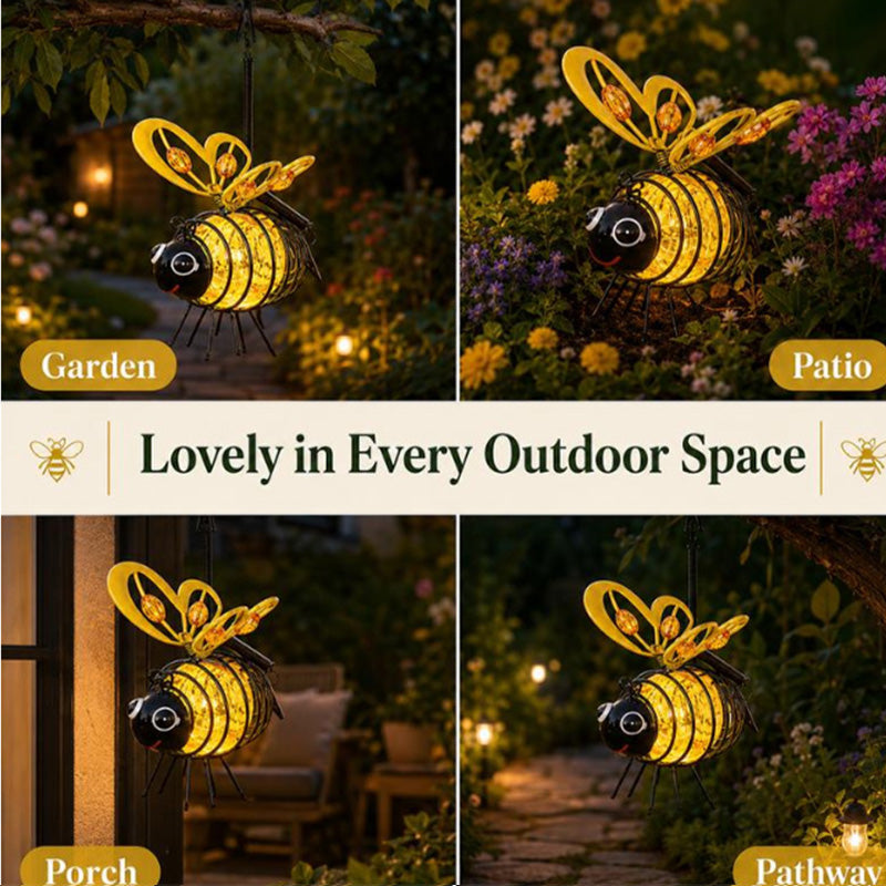 🐝 Solar Bee Garden Light  Turn Your Garden Into a Magical Glow ✨