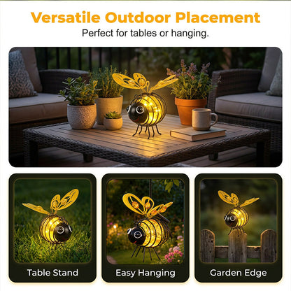 🐝 Solar Bee Garden Light  Turn Your Garden Into a Magical Glow ✨