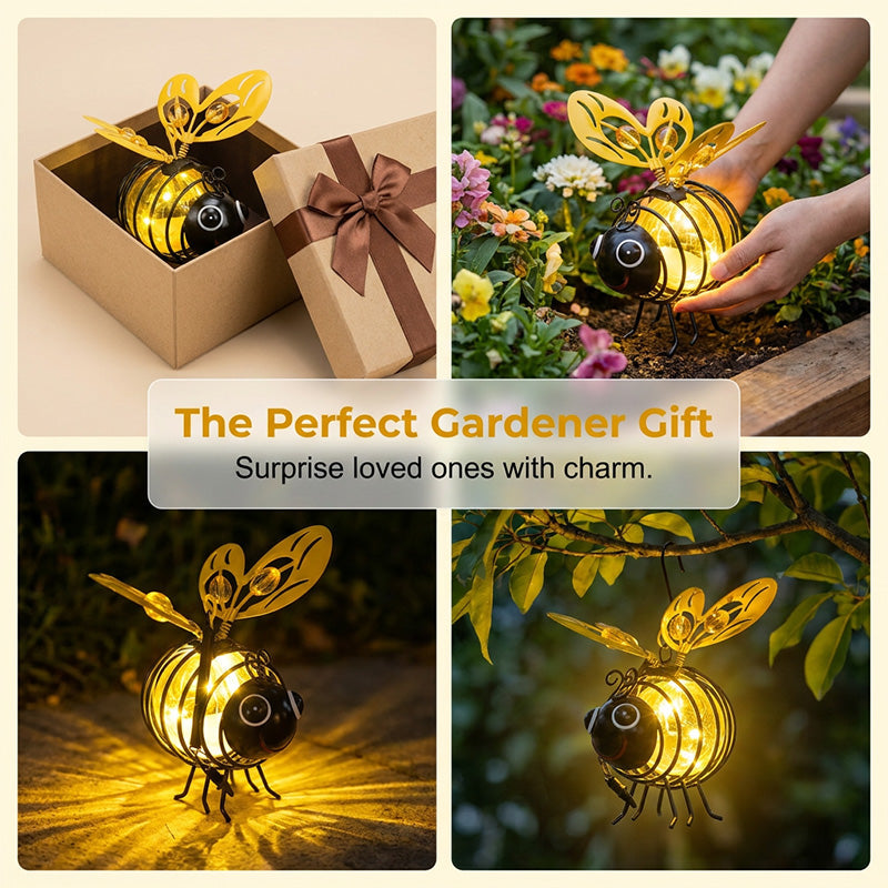 🐝 Solar Bee Garden Light  Turn Your Garden Into a Magical Glow ✨