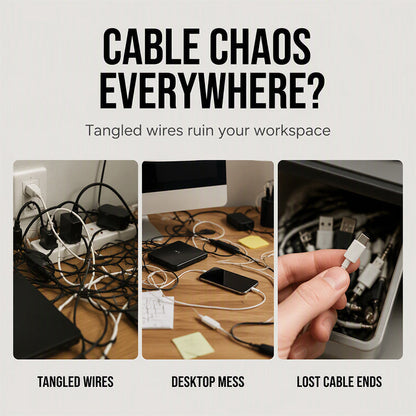📢📢50% OFF !! ⏰Creative Pineapple Desk Cable Organizer