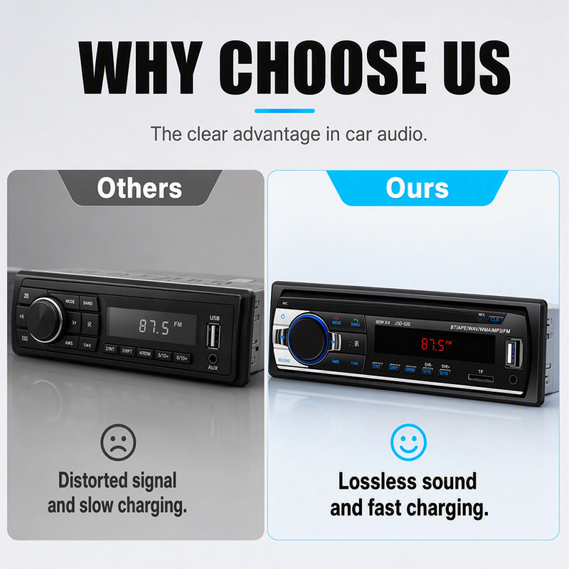 🎵Bluetooth Car Radio