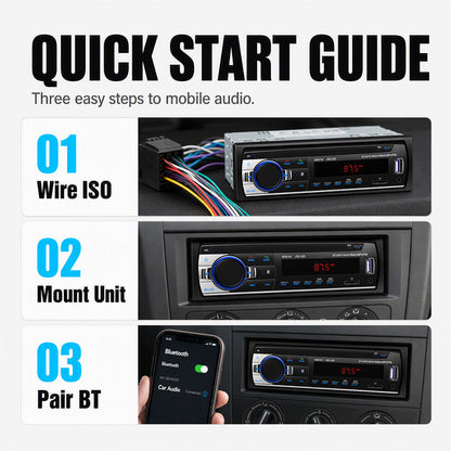 🎵Bluetooth Car Radio