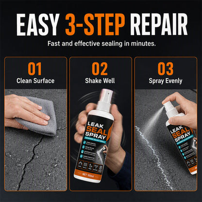 💧Portable Instant Leak Sealant Spray, Strong Adhesion Waterproof Sealing Spray (100ml / 3.38 fl oz)