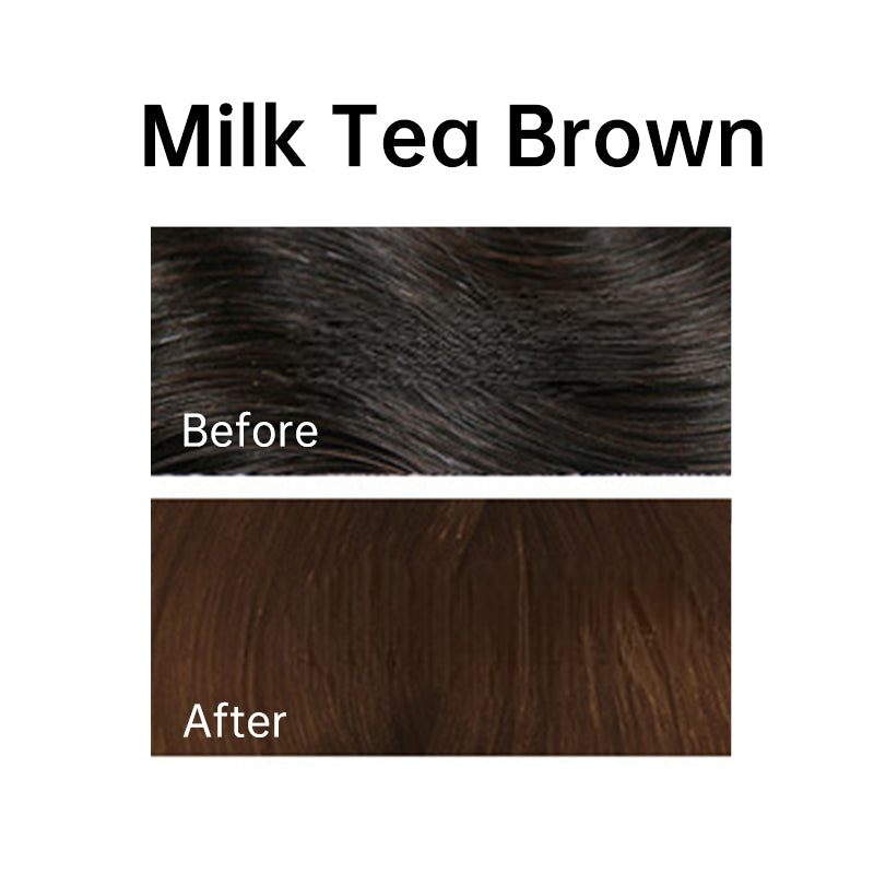 Plant-Based Hair Dye with Built-In Comb