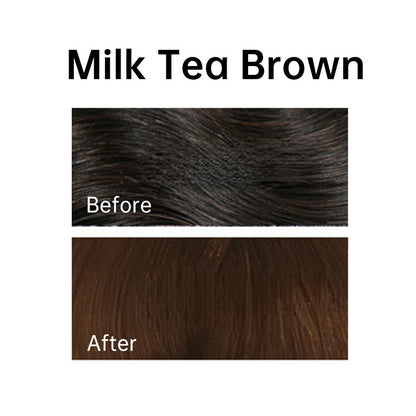 Plant-Based Hair Dye with Built-In Comb