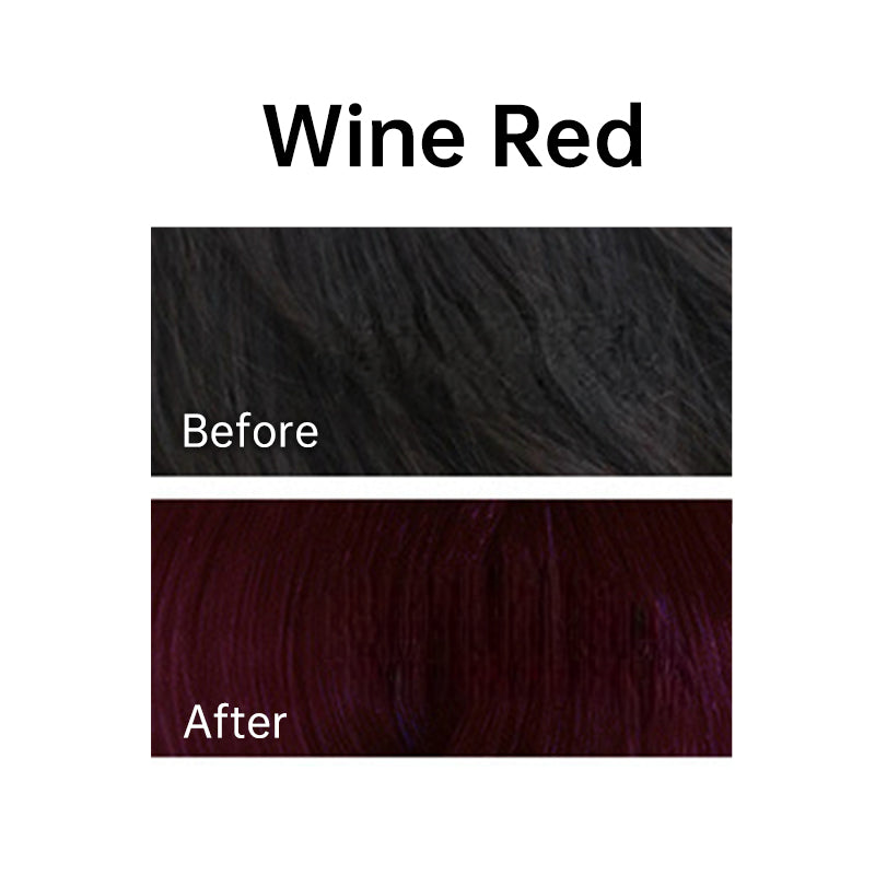 Plant-Based Hair Dye with Built-In Comb