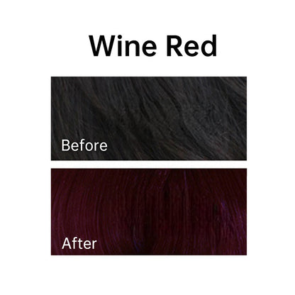 Plant-Based Hair Dye with Built-In Comb