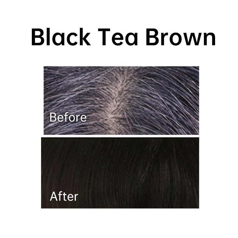 Plant-Based Hair Dye with Built-In Comb