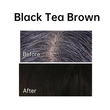 Plant-Based Hair Dye with Built-In Comb
