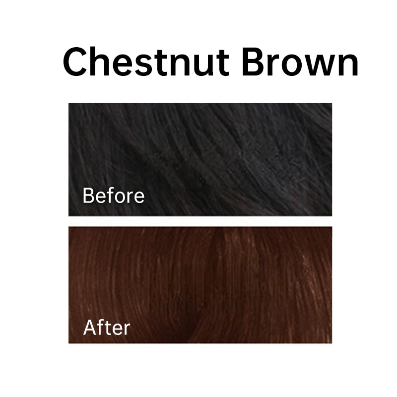 Plant-Based Hair Dye with Built-In Comb