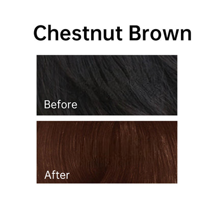 Plant-Based Hair Dye with Built-In Comb