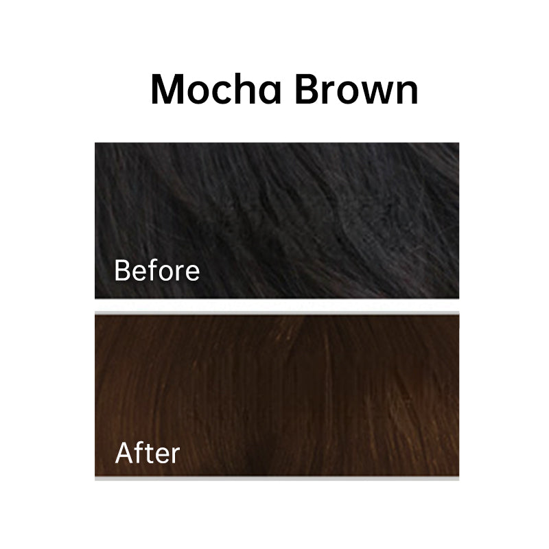 Plant-Based Hair Dye with Built-In Comb