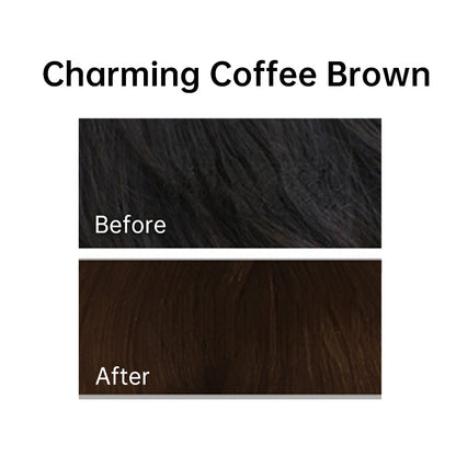 Plant-Based Hair Dye with Built-In Comb