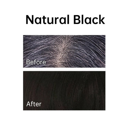 Plant-Based Hair Dye with Built-In Comb
