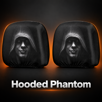 Scary Halloween Car Headrest Covers – 2-Pack