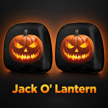 Scary Halloween Car Headrest Covers – 2-Pack