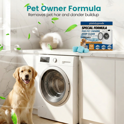 🏆 LAST DAY SPECIAL! ONLY $9.99!! 12 Washer Tub Cleaner Tablets Deep Cleans & Removes Odors For a Fresh, Hygienic Washer